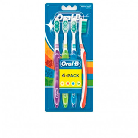 Oral-B hambaharjad Shiny Clean keskmine 4tk