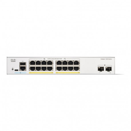 CISCO lüliti Catalyst 1300 16-port GE PoE 2x1G SFP