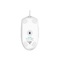 LOGITECH mängurihiir G203 LIGHTSYNC optiline 6-nupuline juhtmega USB valge