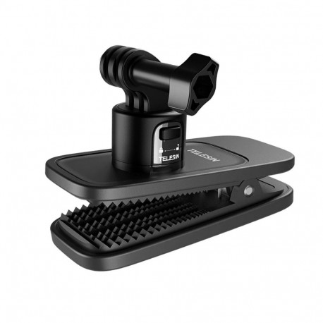 Camera Mount - Telesin S2-JFM-01 Durable Clip with Magnetic Base and Quick Release