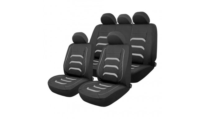 Pokrowce samochodowe na fotele uniwersalne przód tył komplet sc24 amio-04624