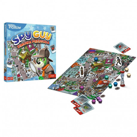 Gra planszowa Spy Guy Zimowa Przygoda Rodzina Treflików Trefl 02516