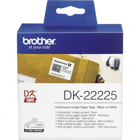 Brother DK-22225 -DK-rullatarra, 38 mm