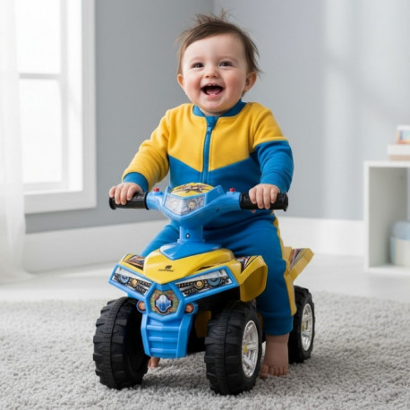 Jeździk QUAD żółty