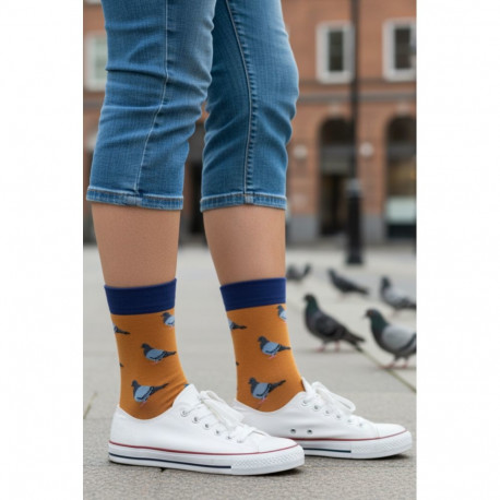 SOKISAHTEL PIGEON puuvillased sokid tuvidega 444, 446