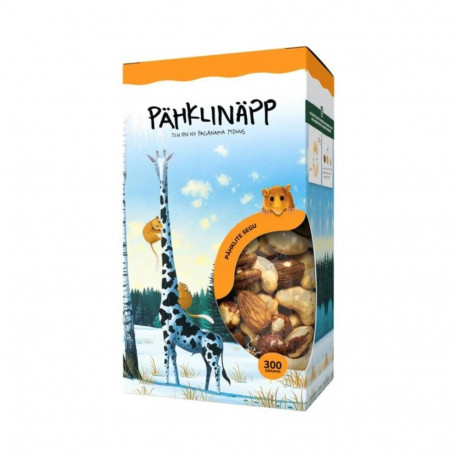 Pähklite segu kinkekarp PÄHKLINÄPP 300g