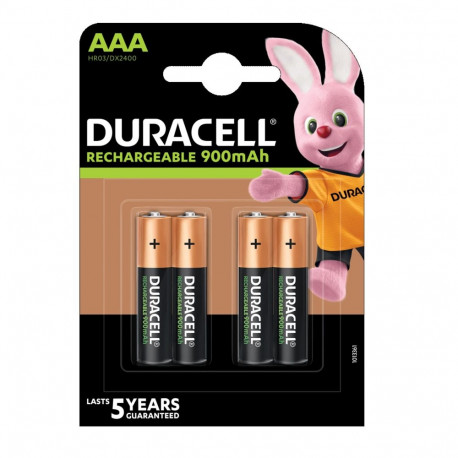 Batteries AAA DURACELL NiMH HR03 900 mAh 2 pcs