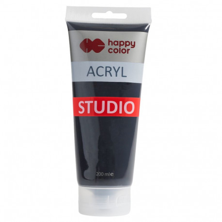 Akrüülvärv Studio, Must, 200ml