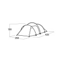 Easy Camp Hemsedal 4 tunnel tent (olive green, model 2025)
