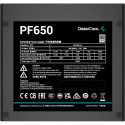 DeepCool PF650 650W, PC power supply (black, 2x PCIe, 650 watts)