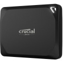 Crucial X10 Pro Portable SSD 4 TB, External SSD (black (matt), USB-C 3.2 Gen 2x2 (20 Gbit/s))