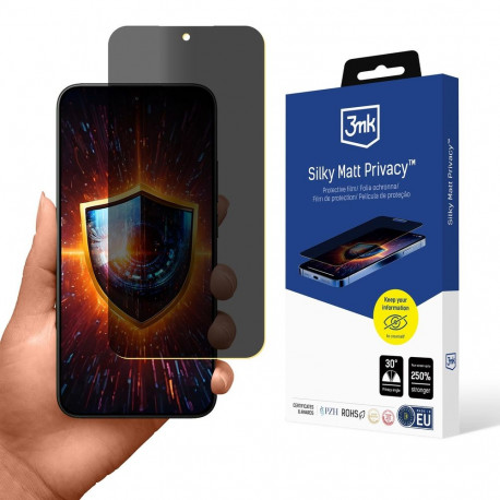 3mk Silky Matt Privacy Privacy Screen Protector for Xiaomi 15T 5G