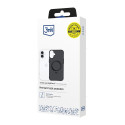 3mk Smoke Case Mag&Stand for iPhone 17 - black