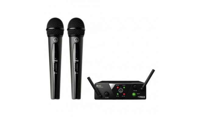 Wireless Microphone Set AKG WMS40 Mini2 Vocal