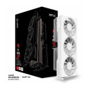 XFX Swift AMD Radeon RX 9060 XT OC valge kolme ventilaatoriga mänguri versioon 16GB