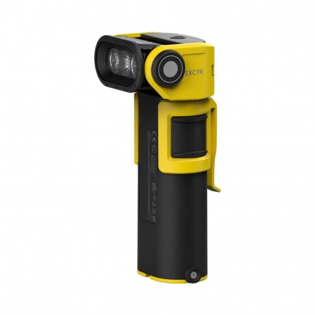 Ledlenser flashlight EXC7R with charging stat.