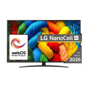 LG NanoCell AI 55NANO81A3A teler 139.7 cm (55") 4K Ultra HD nutiteler Wi-Fi must