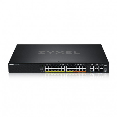 Zyxel XGS2220-30HP hallatav L3 Gigabit Ethernet (10/100/1000) toite üle Etherneti (PoE) must