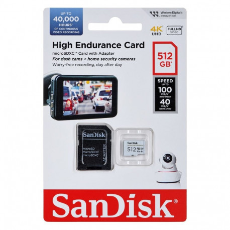 SanDisk SDSQQNR-512G-GN6IA mälukaart 512 GB MicroSDXC Class 10