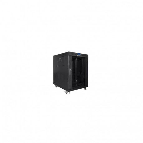 LANBERG rackkapp 19" 15U 600x800 seisev, must