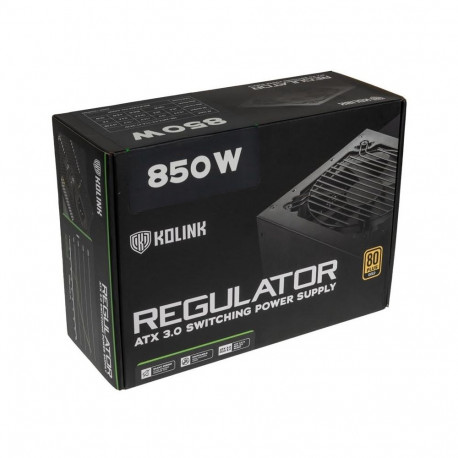 Kolink Regulator power supply unit 850 W 20+4 pin ATX ATX Black