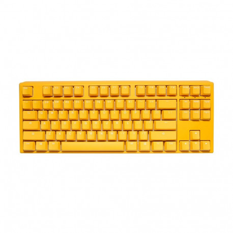 Ducky One 3 TKL keyboard Gaming USB QWERTY English Yellow