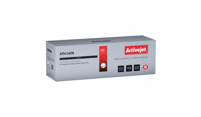 Activejet ATH-142N tooneri HP printerile, asendus HP 142A HP142A W1420A; Supreme; 950 lehte; must; k