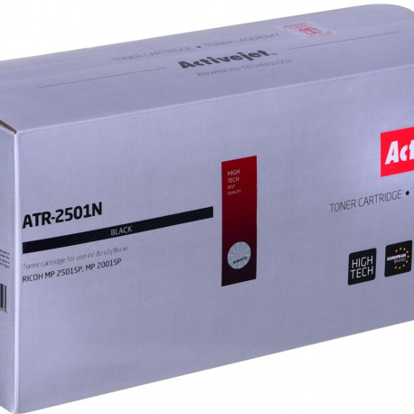 Activejet ATR-2501N tooner (asendus Ricoh 841769, 841991, 842009; Supreme; 9000 lehte; must)