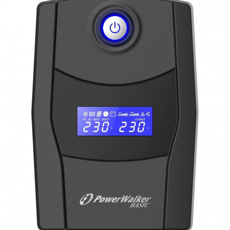 PowerWalker VI 600 STL line-interactive 0,6 kVA 360 W 2 AC pistikupesa