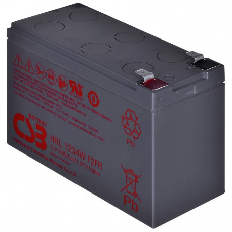 Battery CSB HRL1234WF2FR 12V 9Ah