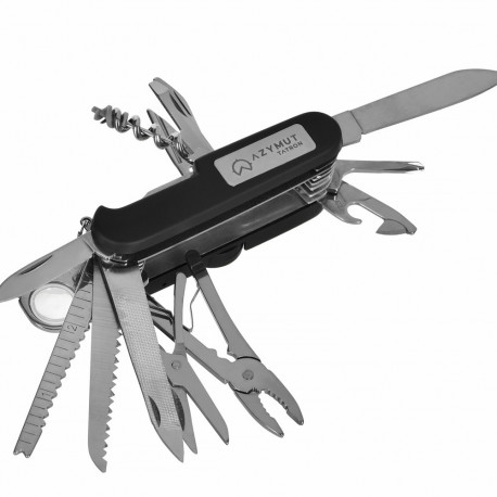 Pocket knife AZYMUT Tatron - 25 tools + belt pouch (HK20017BL)