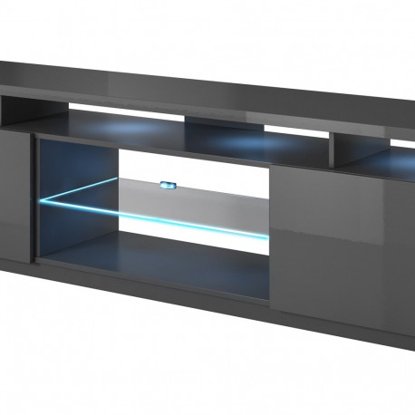 RTV EVA kapp 180x40x56 grafiit/läikiv