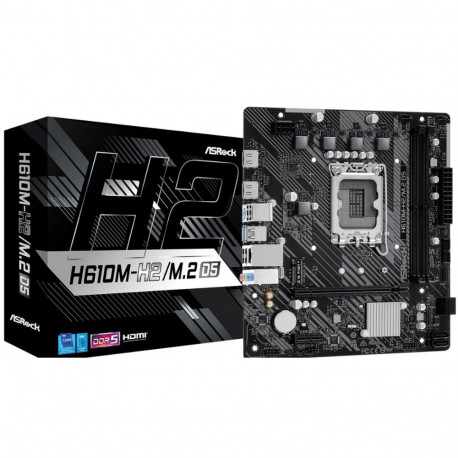 ASRock H610M-H2/M.2 D5 emaplaat