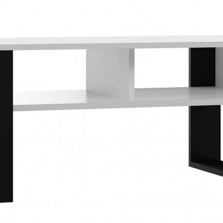 Topeshop MODERN 2P BIEL CZ ristkülikukujuline 2 jalaga diivanilaud