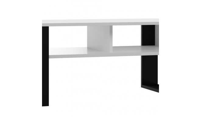 Topeshop MODERN 2P BIEL CZ ristkülikukujuline 2 jalaga diivanilaud