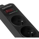 CyberPower Tracer III B0620SC0-FR surge protector 6 AC outlet(s) 200 - 250 V 1.8 m Black