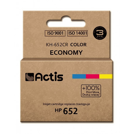Actis KH-652CR Ink (replacement HP 652 F6V24AE; Standard; 15 ml; color)