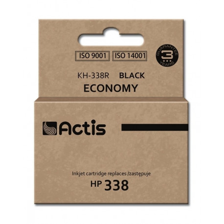 Actis KH-338R tint (asendus HP 338 C8765EE; standard; 15 ml; must)