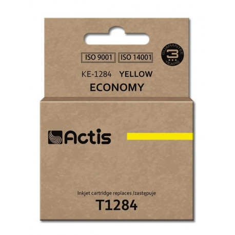 Actis KE-1284 tindikassett (asendus Epson T1284; standard; 13 ml; kollane)