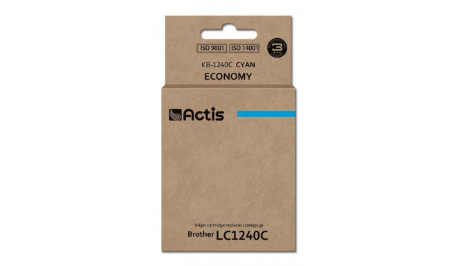 Actis KB-1240C tint (asendus Brother LC1240C/LC1220C; standard; 19 ml; tsüaan)