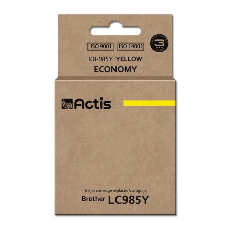 Actis KB-985Y Ink (replacement for Brother LC985Y; Standard; 19,5 ml; yellow)