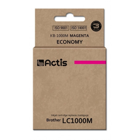 Actis KB-1000M tint (asendus Brother LC1000M/LC970M; standard; 36 ml; magenta)