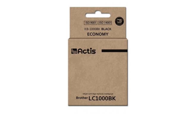 Actis KB-1000BK tindikassett (asendus Brother LC1000BK/LC970BK; standard; 36 ml; must)
