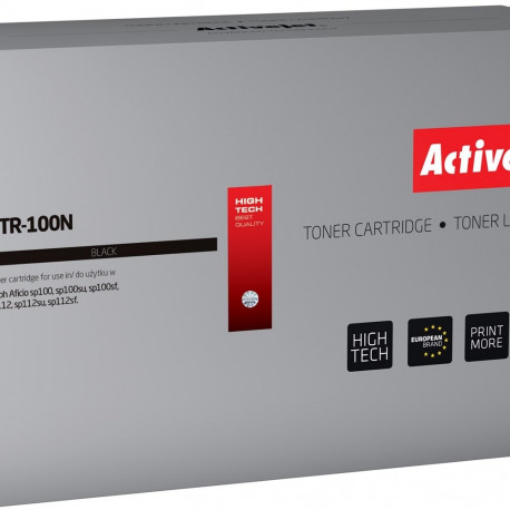 Activejet ATR-100N tooner (asendus Ricoh SP100 / SP112 / 407166; Supreme; 1200 lehekülge; must)