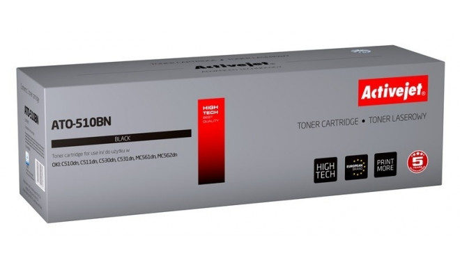Activejet ATO-510BN tooner (asendus OKI 44469804; Supreme; 5000 lehte; must)