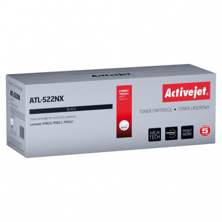 Activejet ATL-522NX tooneri kassett (asendus Lexmark 52D2H00; Supreme; 25000 lehte; must)