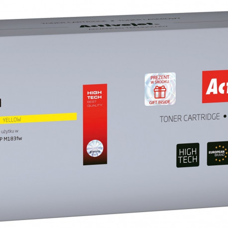 Activejet ATH-216YN Toner (replacement for HP 216A W2412A; Supreme; 850 pages; yellow) with chip