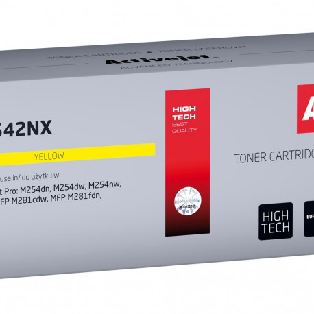 Activejet toonerkassett ATH-F542NX asenduseks HP203X CF542X CRG054H Supreme 2500 pages, kollane