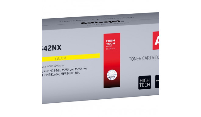 Activejet ATH-F542NX toonerkassett (asendus HP 203X HP203X CF542X CRG 054H CRG054H; Supreme; 2500 le