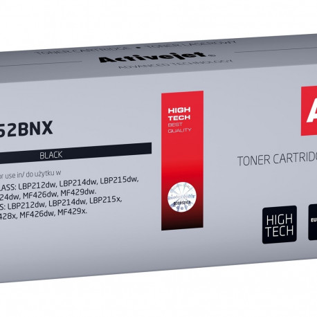 Activejet ATC-052BNX tooneri kassett (asendus Canon CRG 052H XL; Supreme; 9200 lehekülge; must)